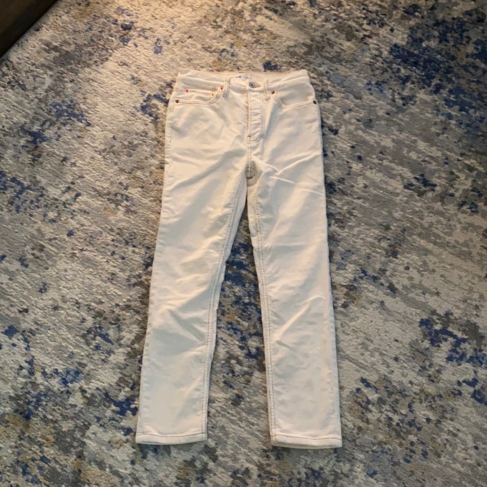 RE/DONE originals cropped corduroy pant size 25